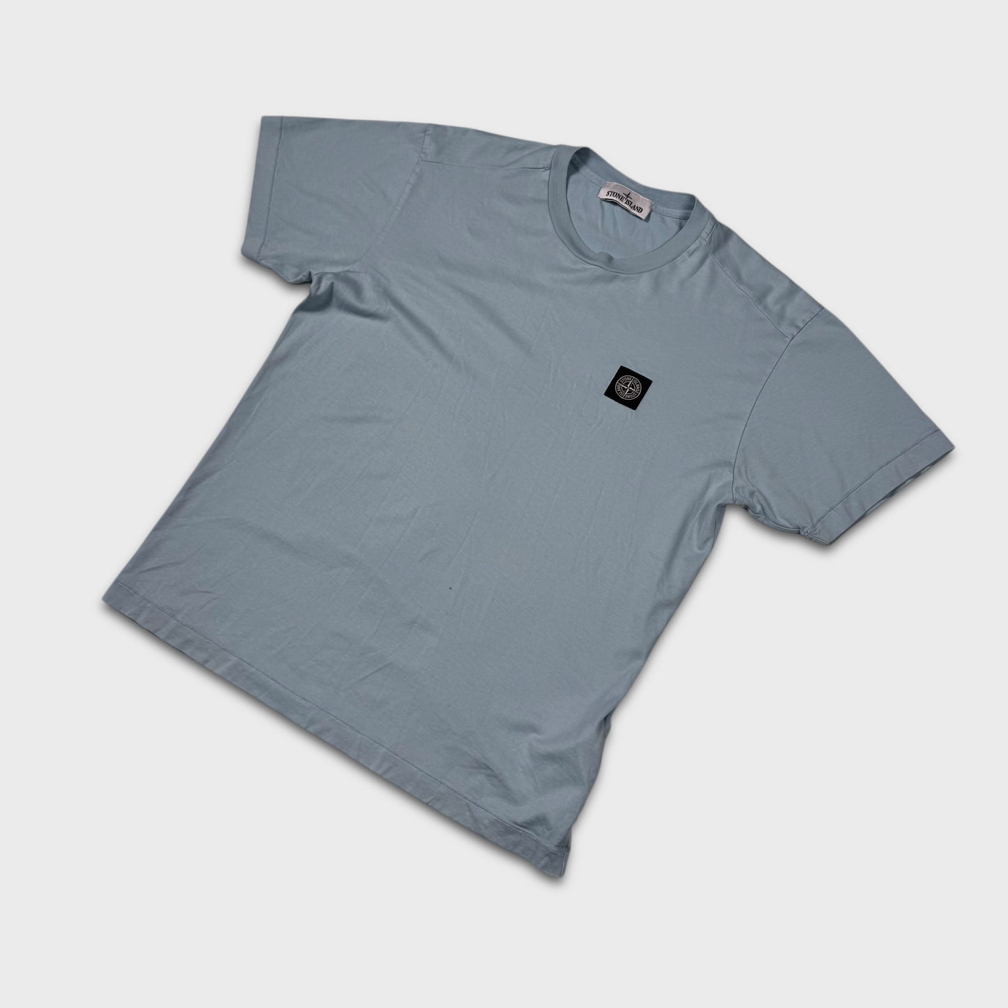 Stone Island Baby Blue Compass T-Shirt L