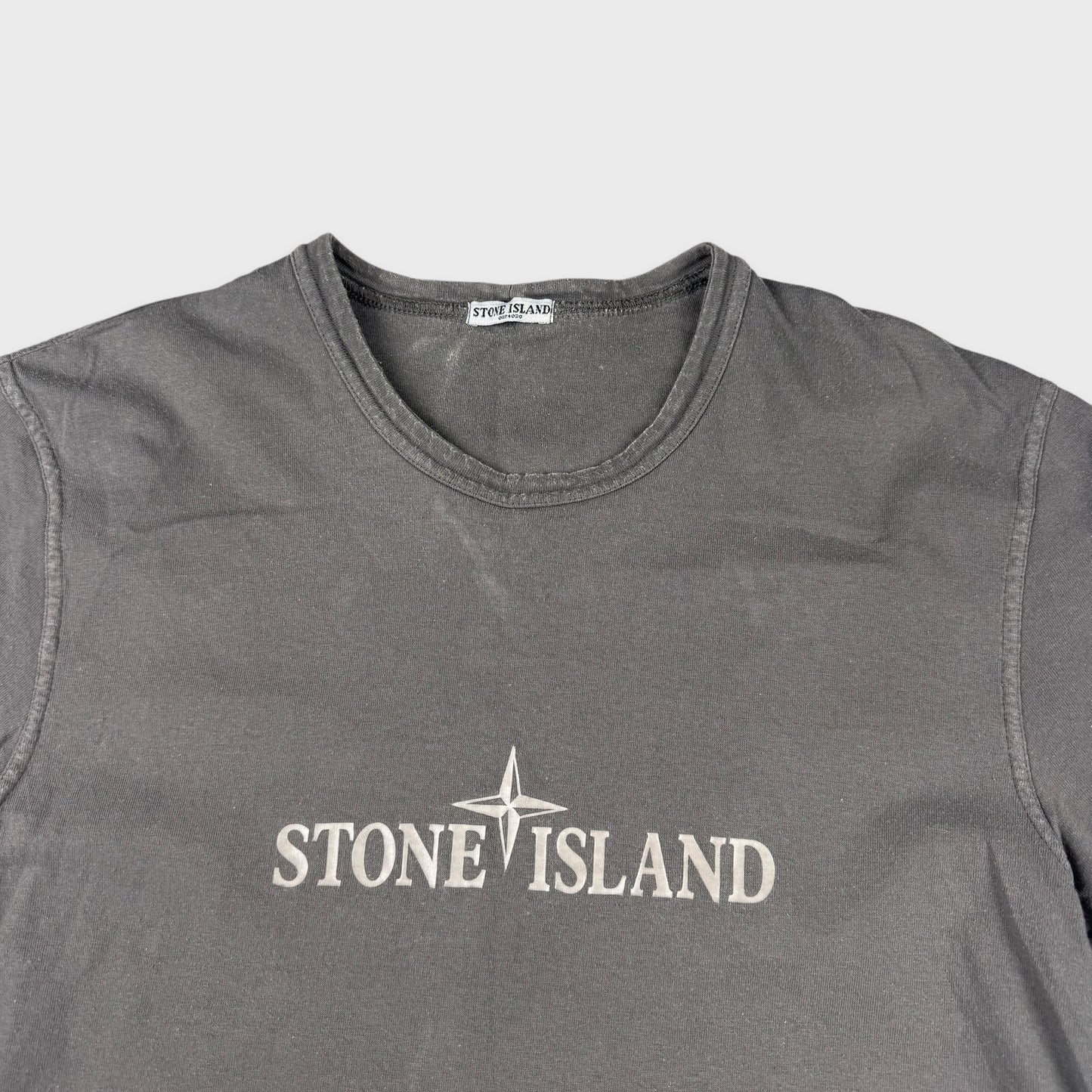 Stone Island 2000’s Spellout T-Shirt L