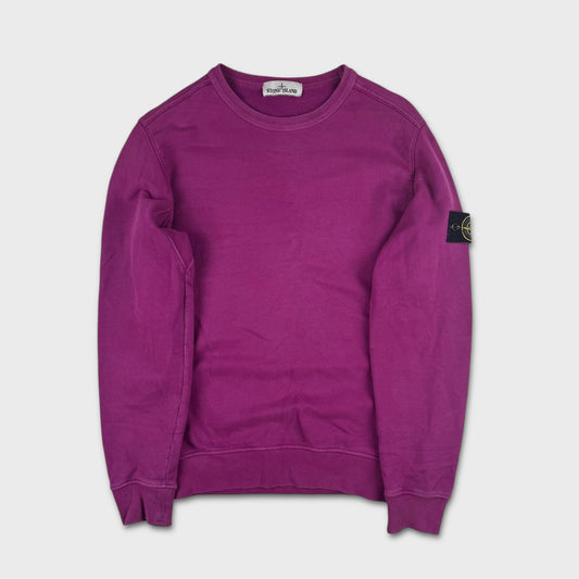 Stone Island Megenta Purple Crewneck M