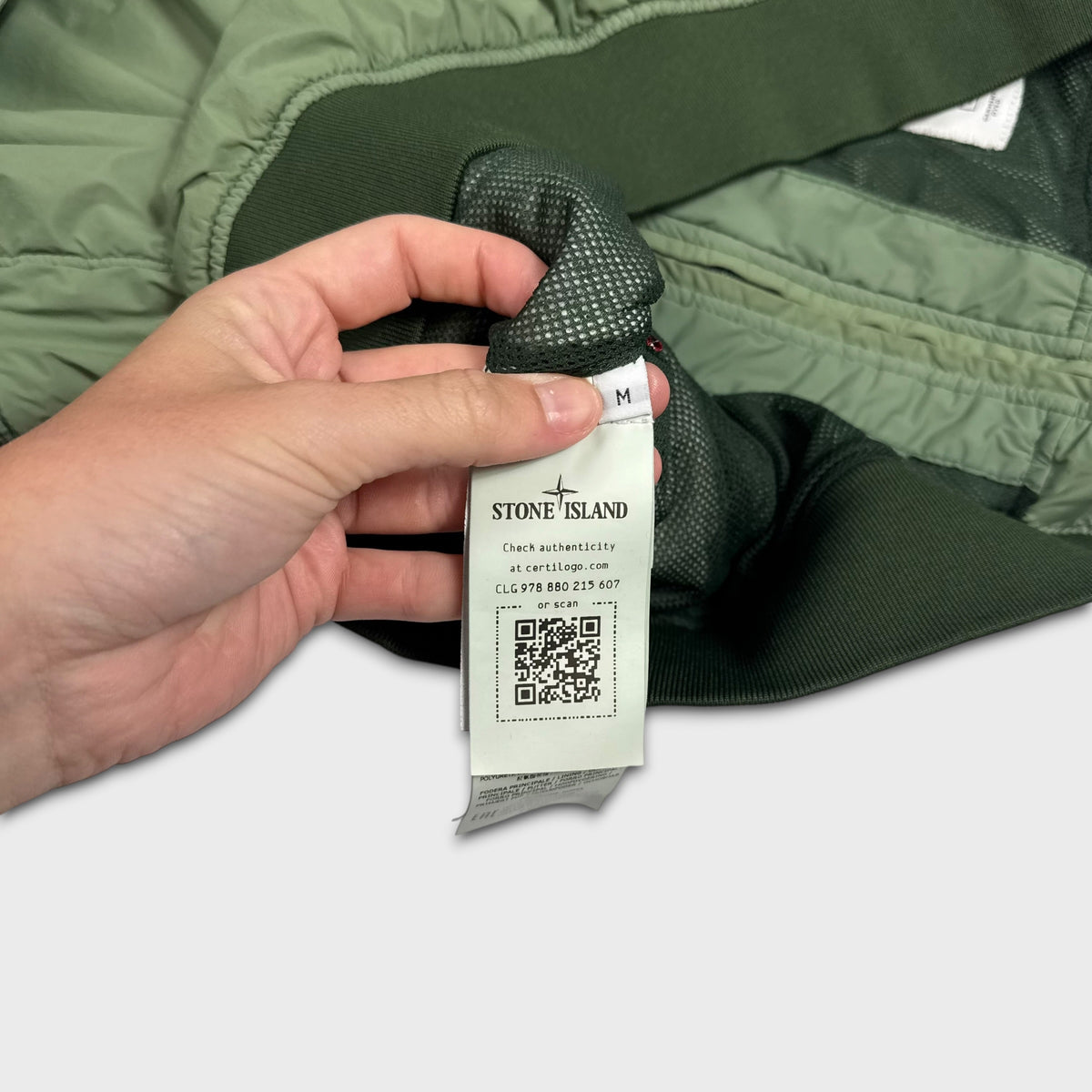 Stone Island Skin Touch Nylon TC Polartec Alpha Technology Jacket M