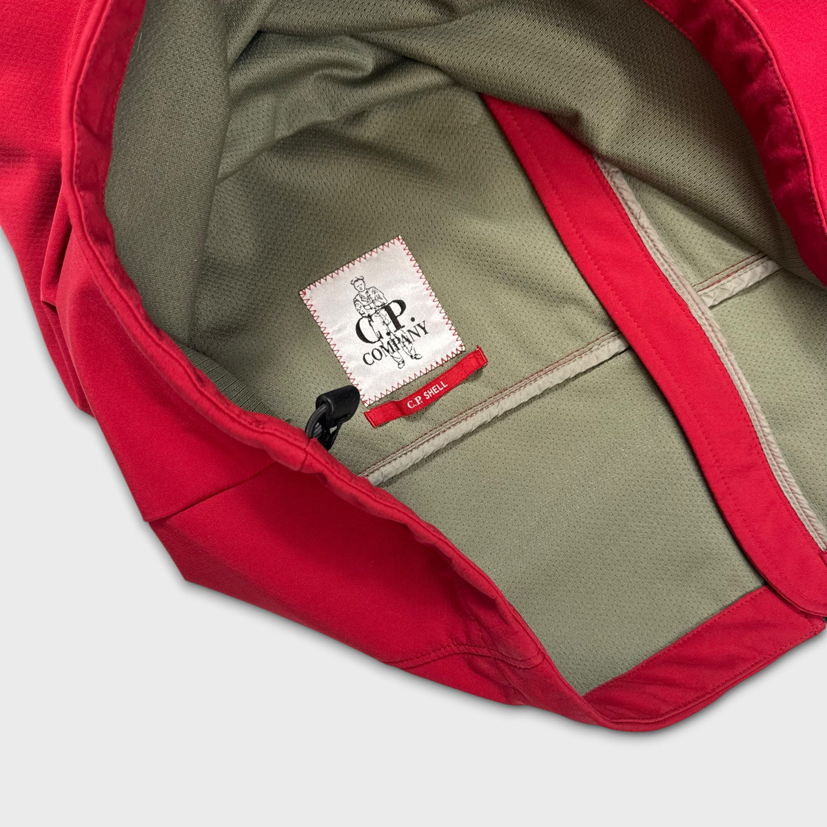 CP Company Red Soft Shell-R Goggle Jacket XL