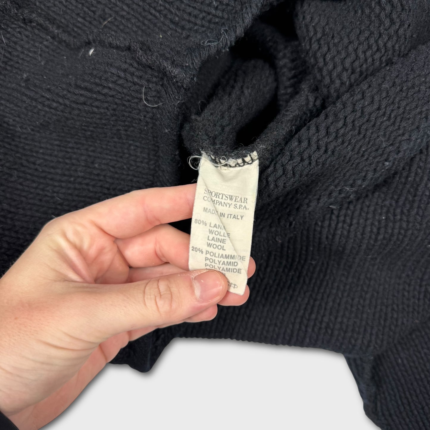 Stone Island Vintage Mock / Rollneck Knit XL