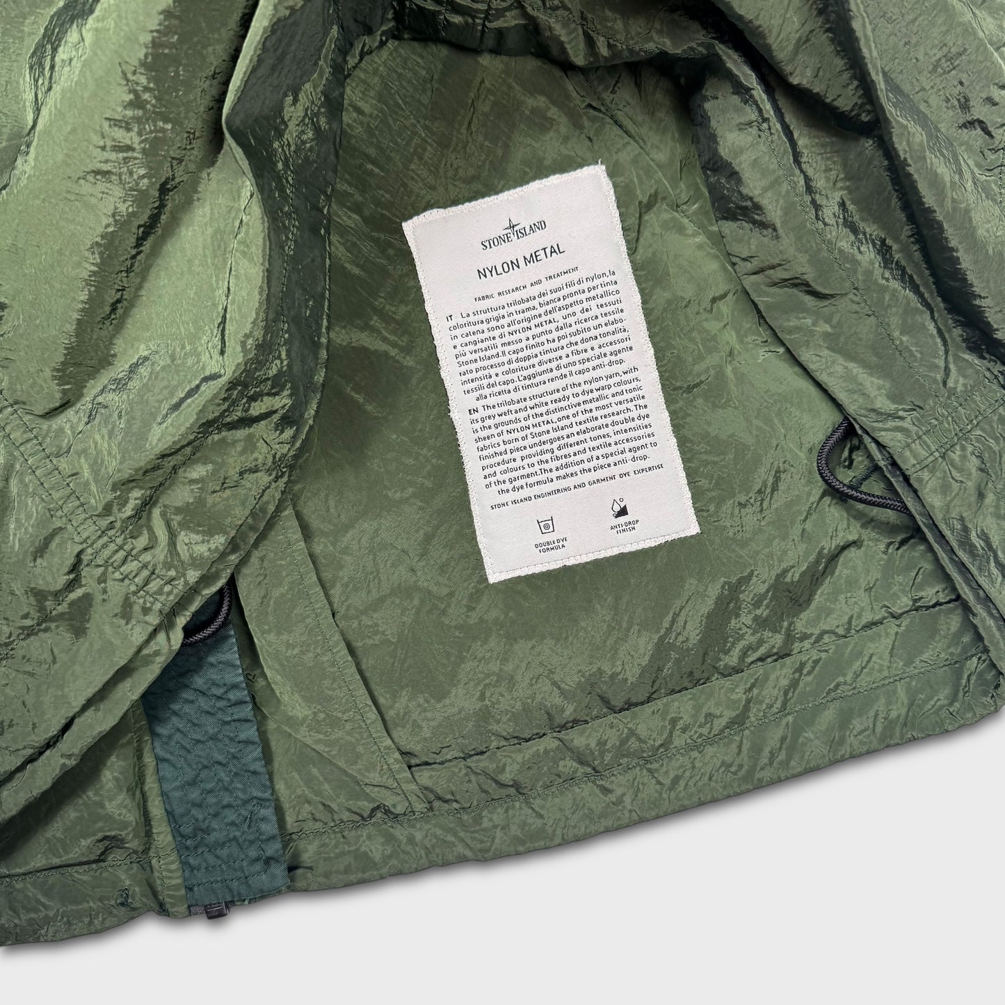 Stone Island Forrest Green Nylon Metal Jacket XXL
