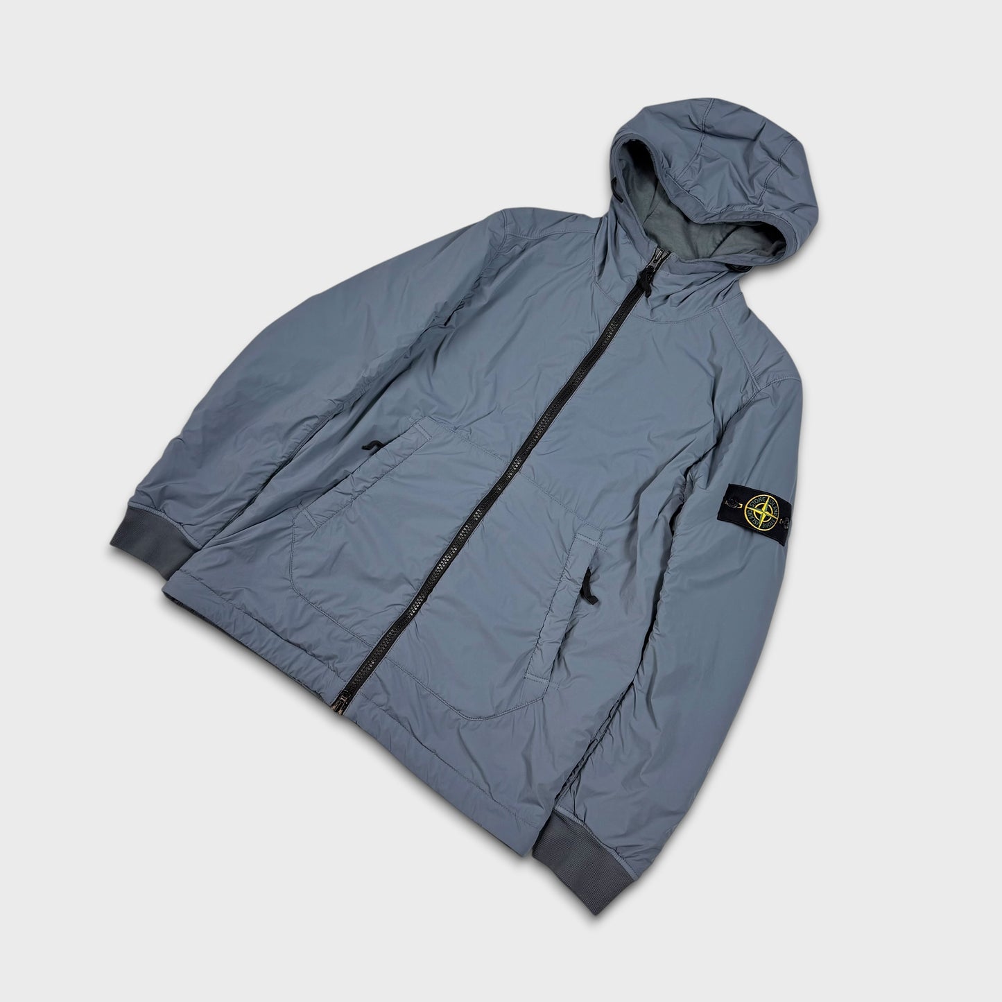 Stone Island Blue Comfort Tech Composite Alpha Technology Jacket M