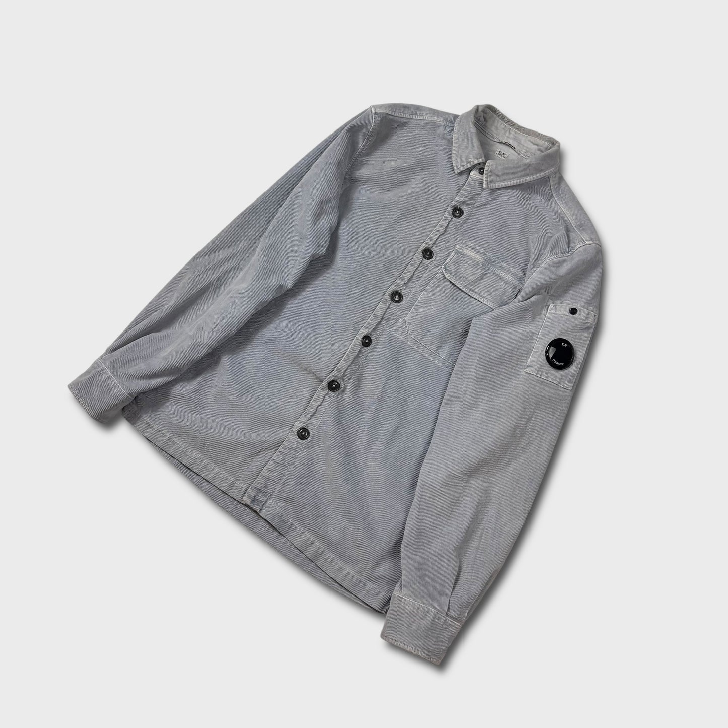 CP Company Blue / Grey Corduroy Overshirt M