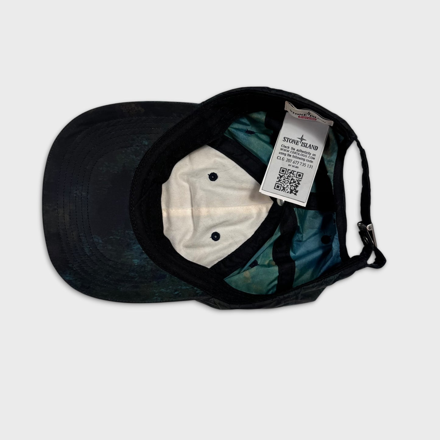 Stone Island x Supreme Paintball Cap OS