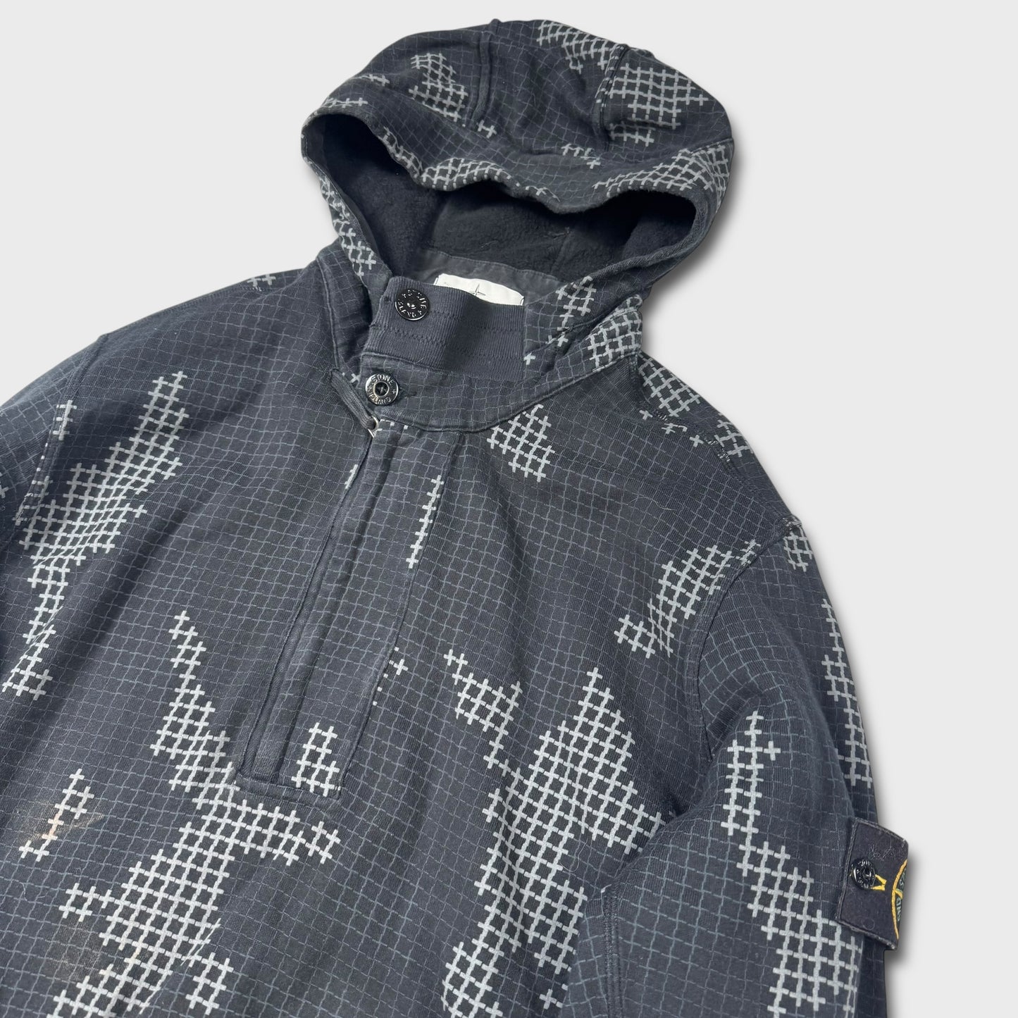 Stone Island Digital Camo Hoodie L