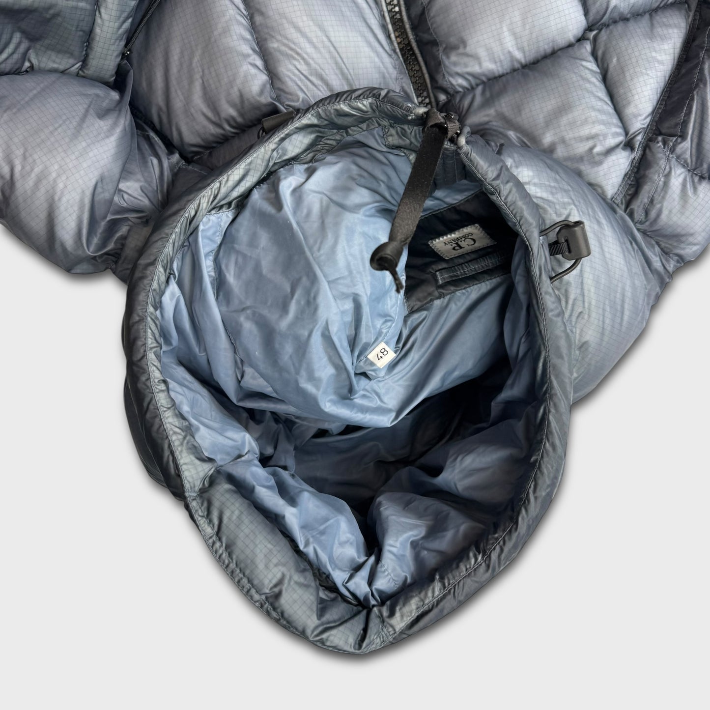 CP Company Blue DD Shell Puffer Jacket M