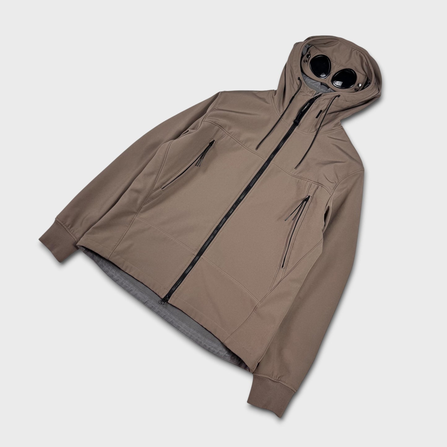 CP Company Khaki Soft Shell-R Jacket 3XL