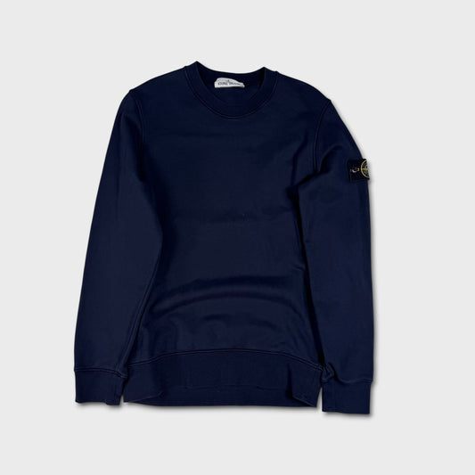 Stone Island Navy Crewneck Sweatshirt M
