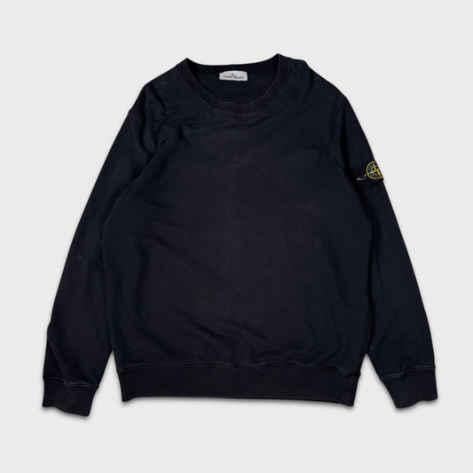 Stone Island Black Crewneck Sweatshirt XXL