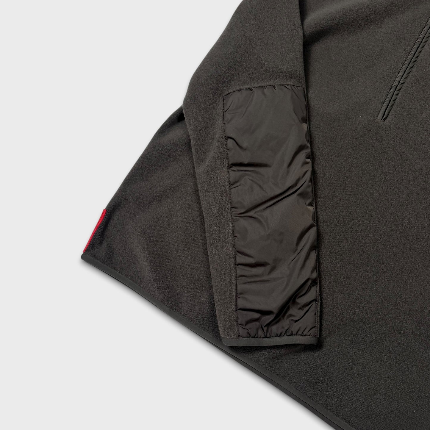 Prada Sport Olive Soft Fleece Hoodie M/L