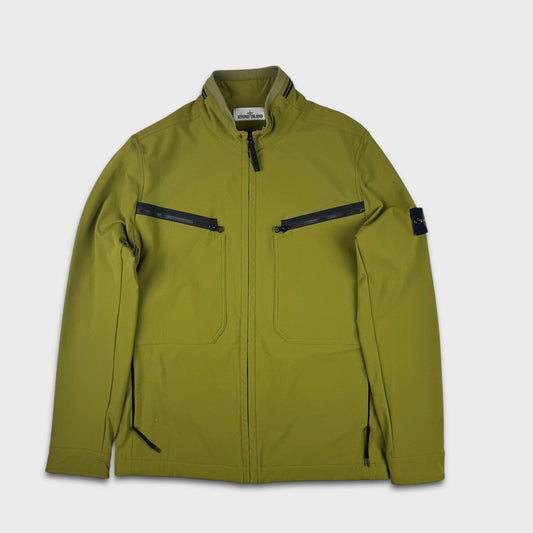 Stone Island Acid Green Comfort Shell Jacket L