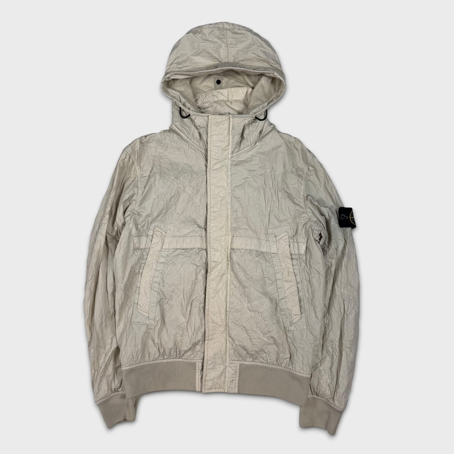 Stone Island Crinkle Effect Membrana TC Jacket M