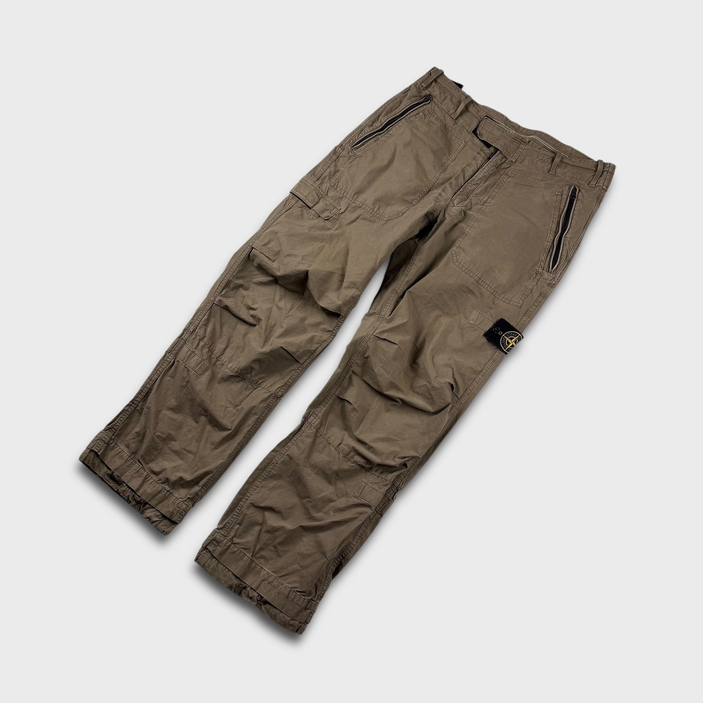 Stone Island 2008 Baggy Parachute Cargo Pants W32