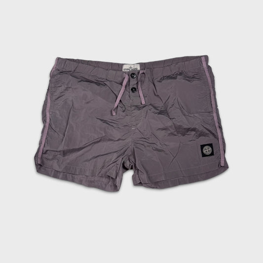 Stone Island Pink Nylon Metal Shorts XL