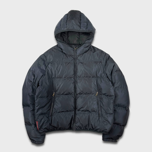 Prada Ski Sport Navy Down Jacket L