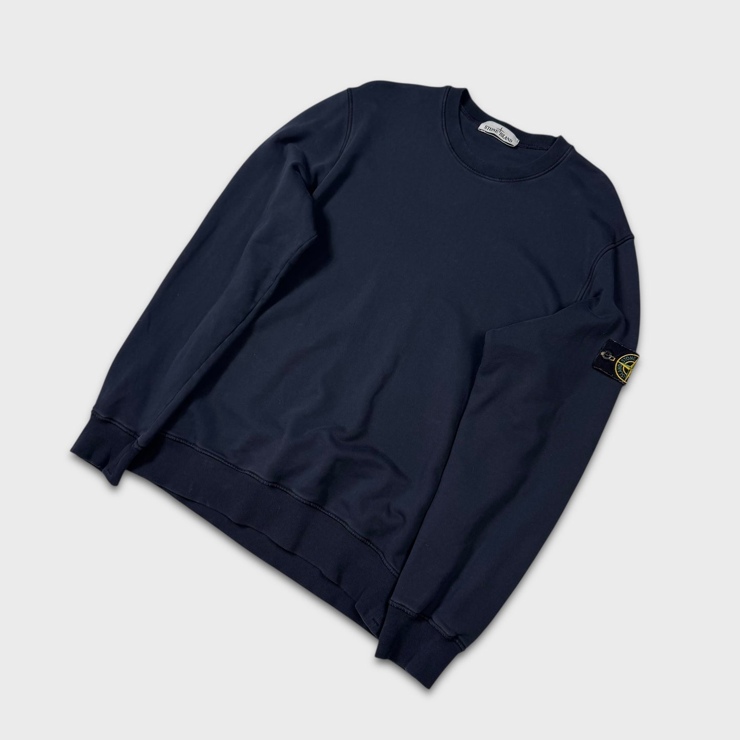 Stone Island Navy Crewneck Sweatshirt XL
