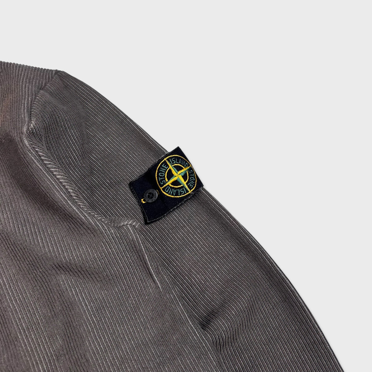 Stone Island Ribbed Cotton Vintage Jumper L