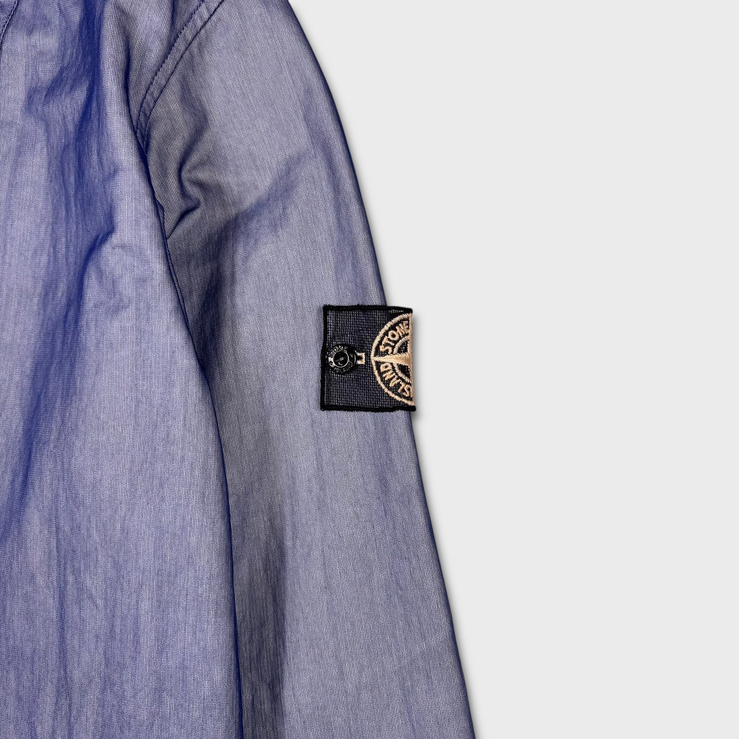 Stone Island 2007 Snowflake Tyvek Mesh Badge Jacket M