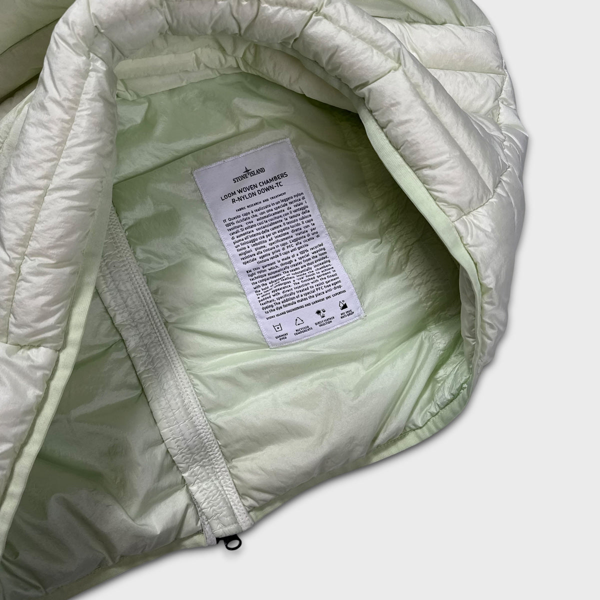 Stone Island Loom Woven Chambers R-Nylon TC Puffer Jacket XL