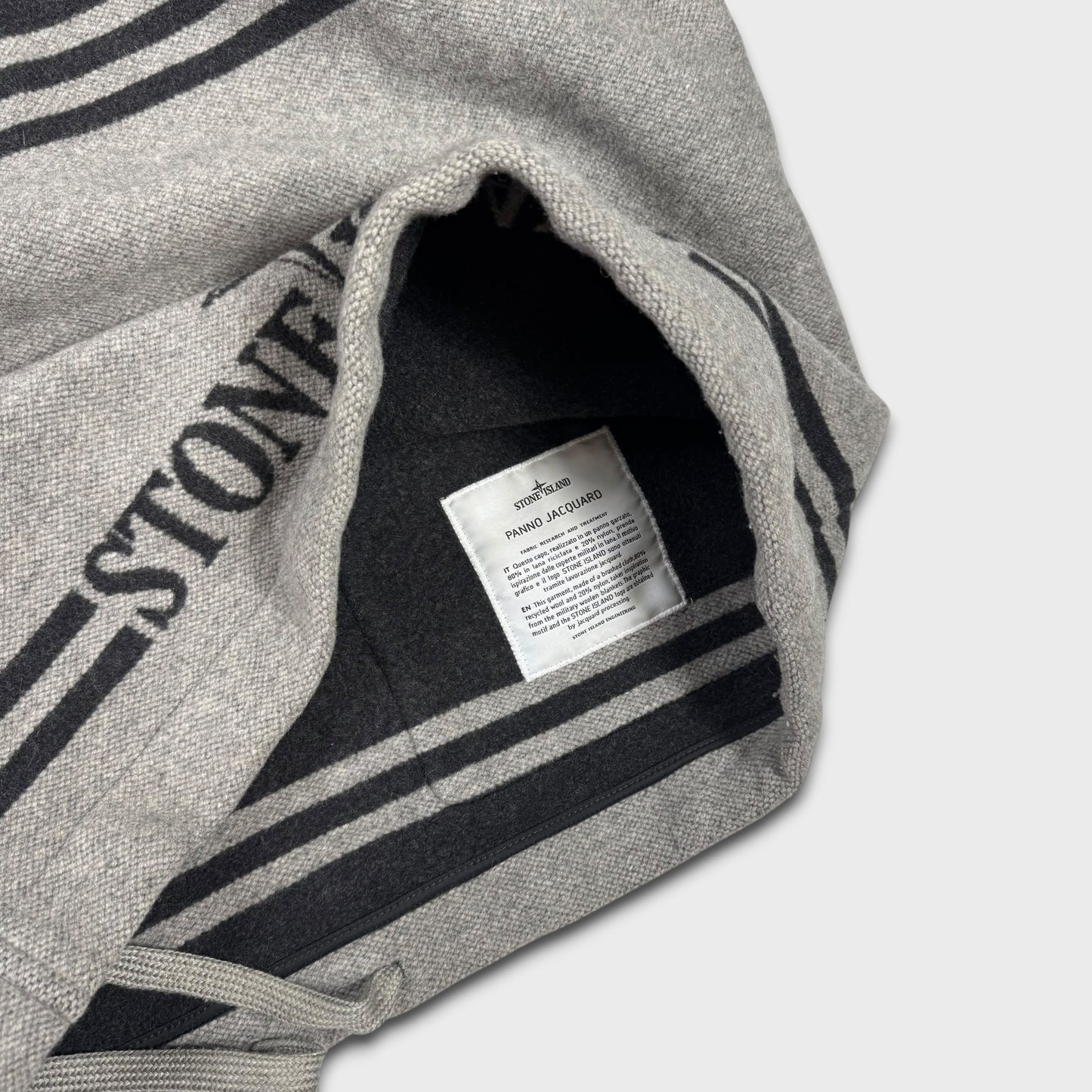 Stone Island Panno Jacquard Woolen Jacket M
