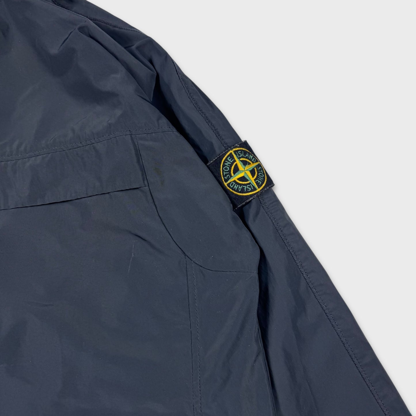 Stone Island Black Weather Resistant Micro Reps Jacket M