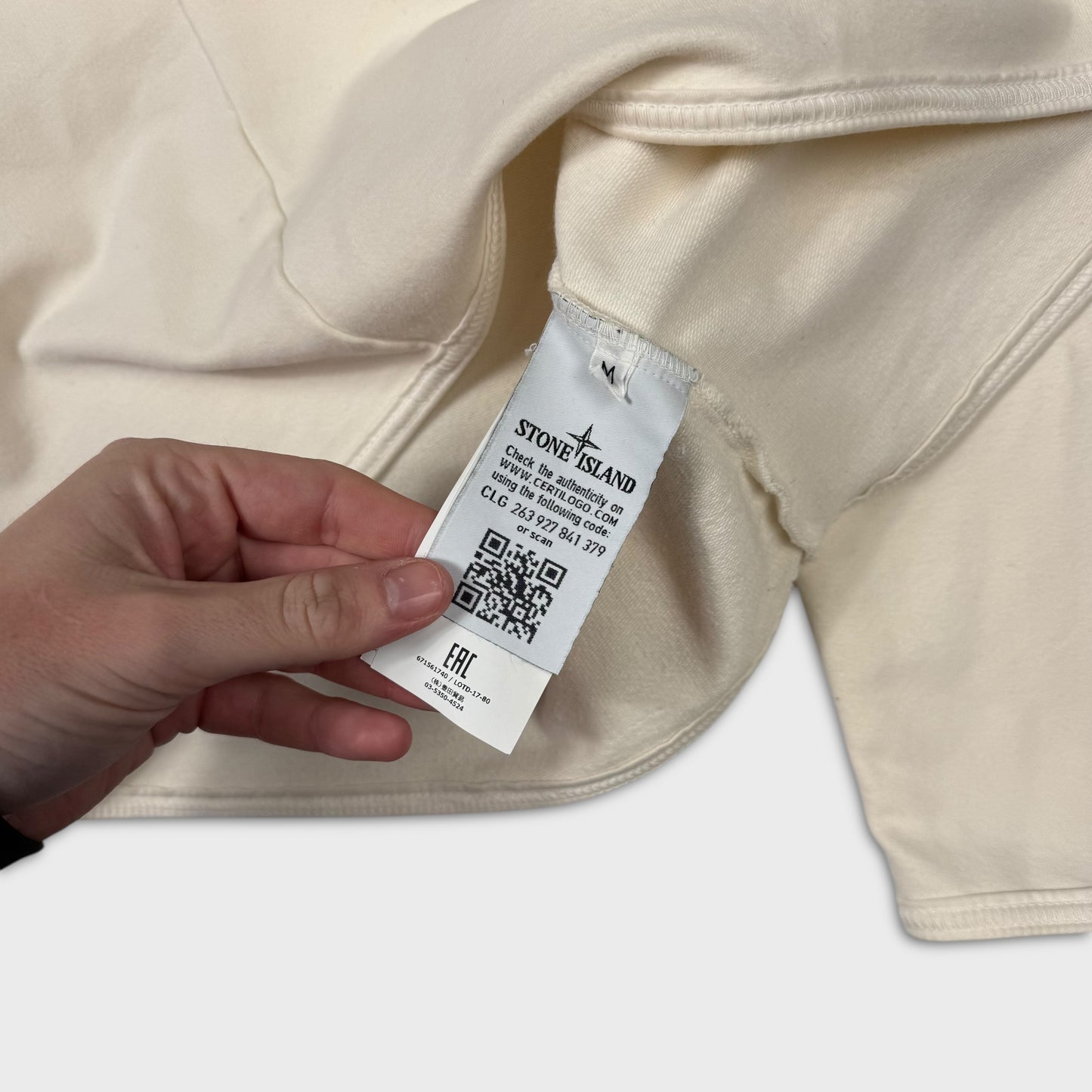 Stone Island Ghost Soft Cotton Crewneck M