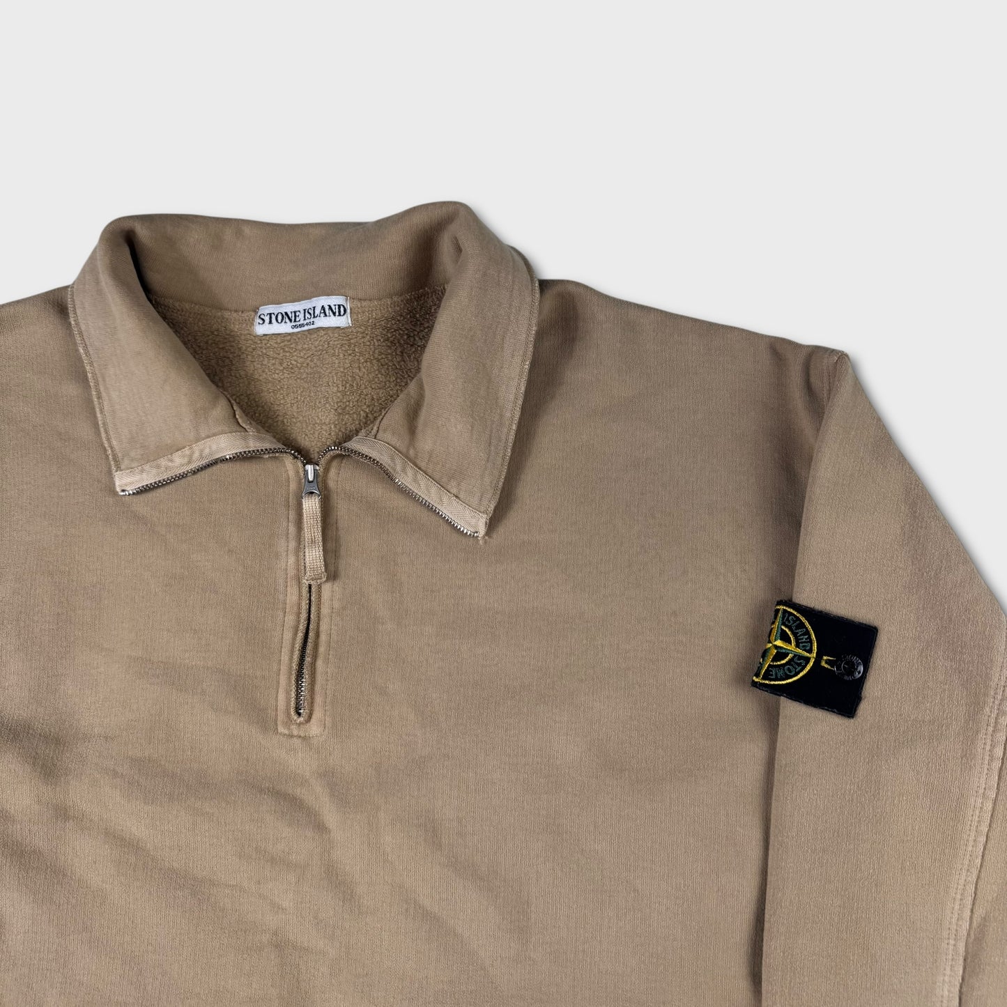 Stone Island Vintage 2000’s Quarter Zip Sweatshirt XXL