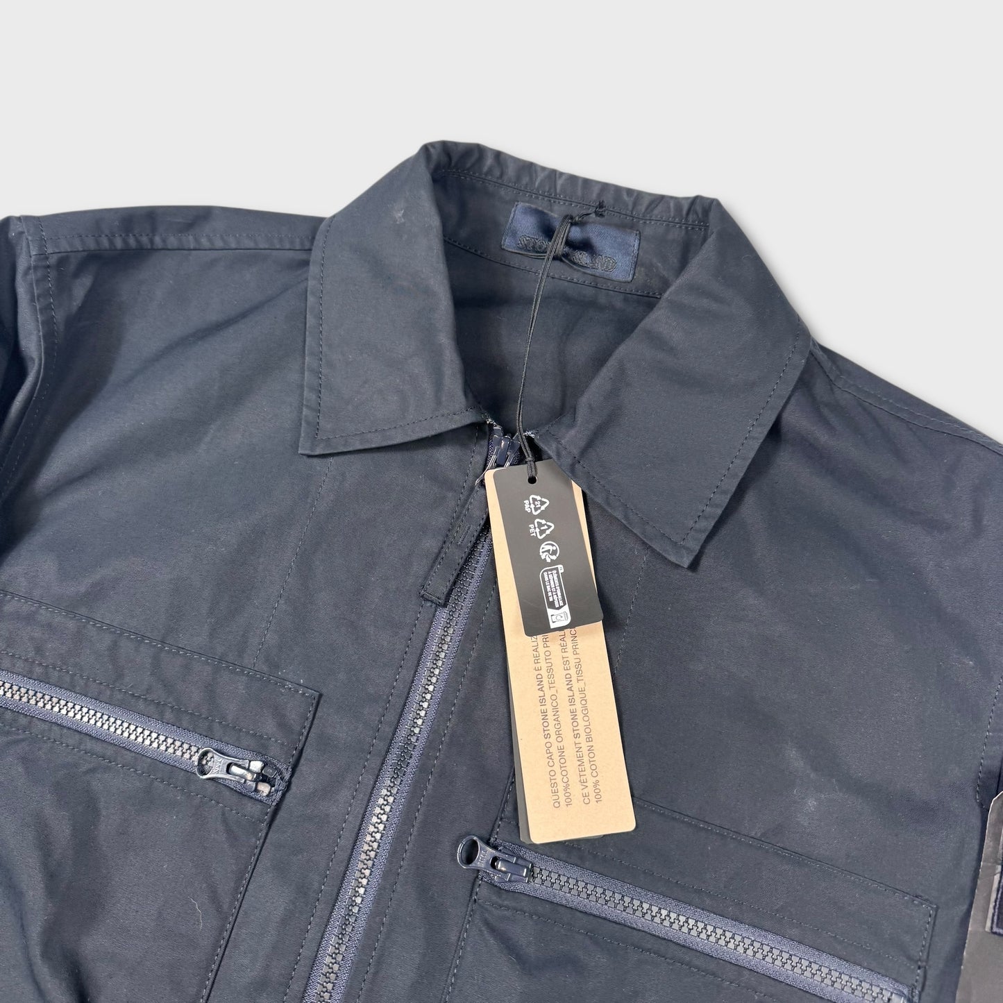 Stone Island Ghost O-Ventile Overshirt Jacket S