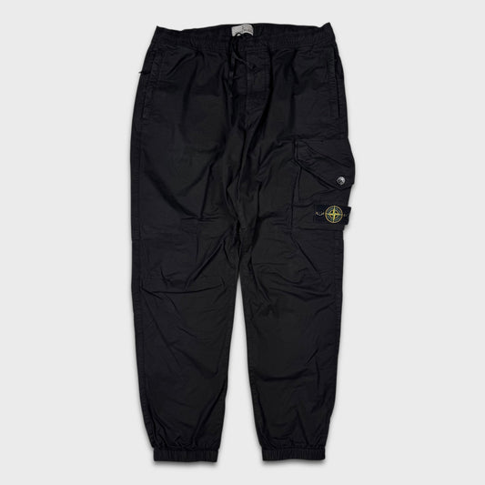 Stone Island Black Cargo Pants W36