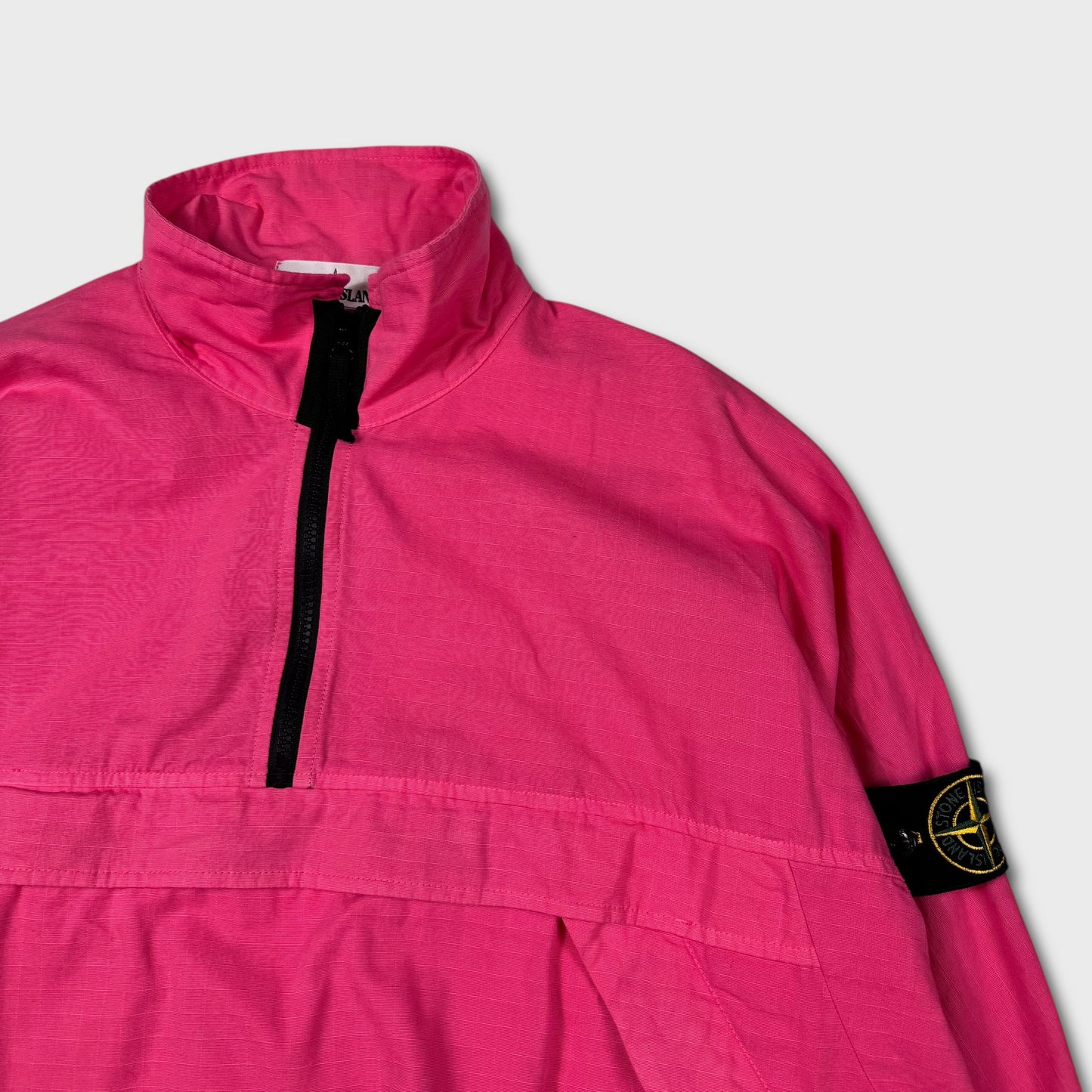 Stone Island Pink Pullover Smock Jacket L
