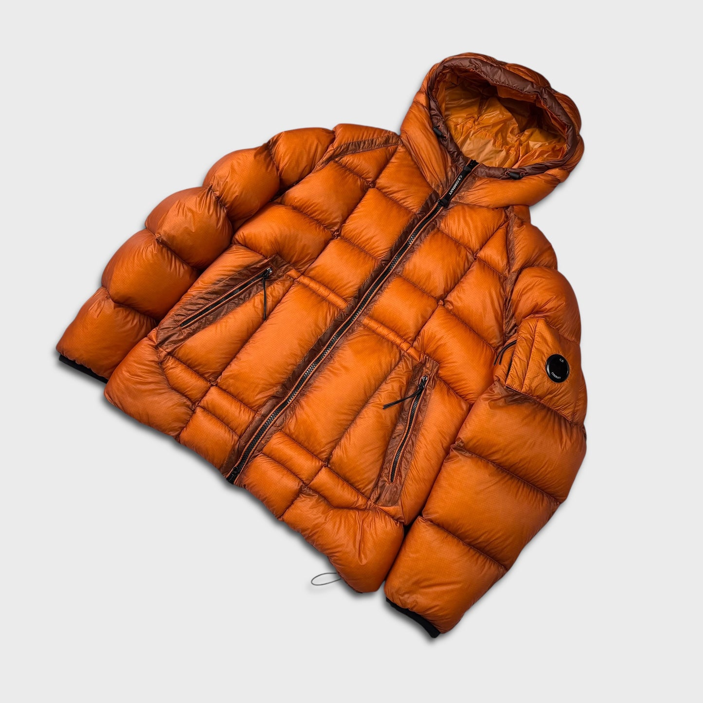 CP Company Orange DD Shell Puffer Jacket XXL