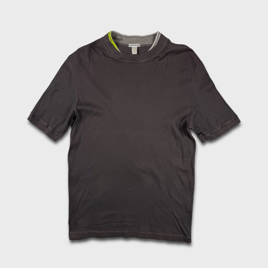 Stone Island 2000’s Neon Neck Detail T-Shirt M