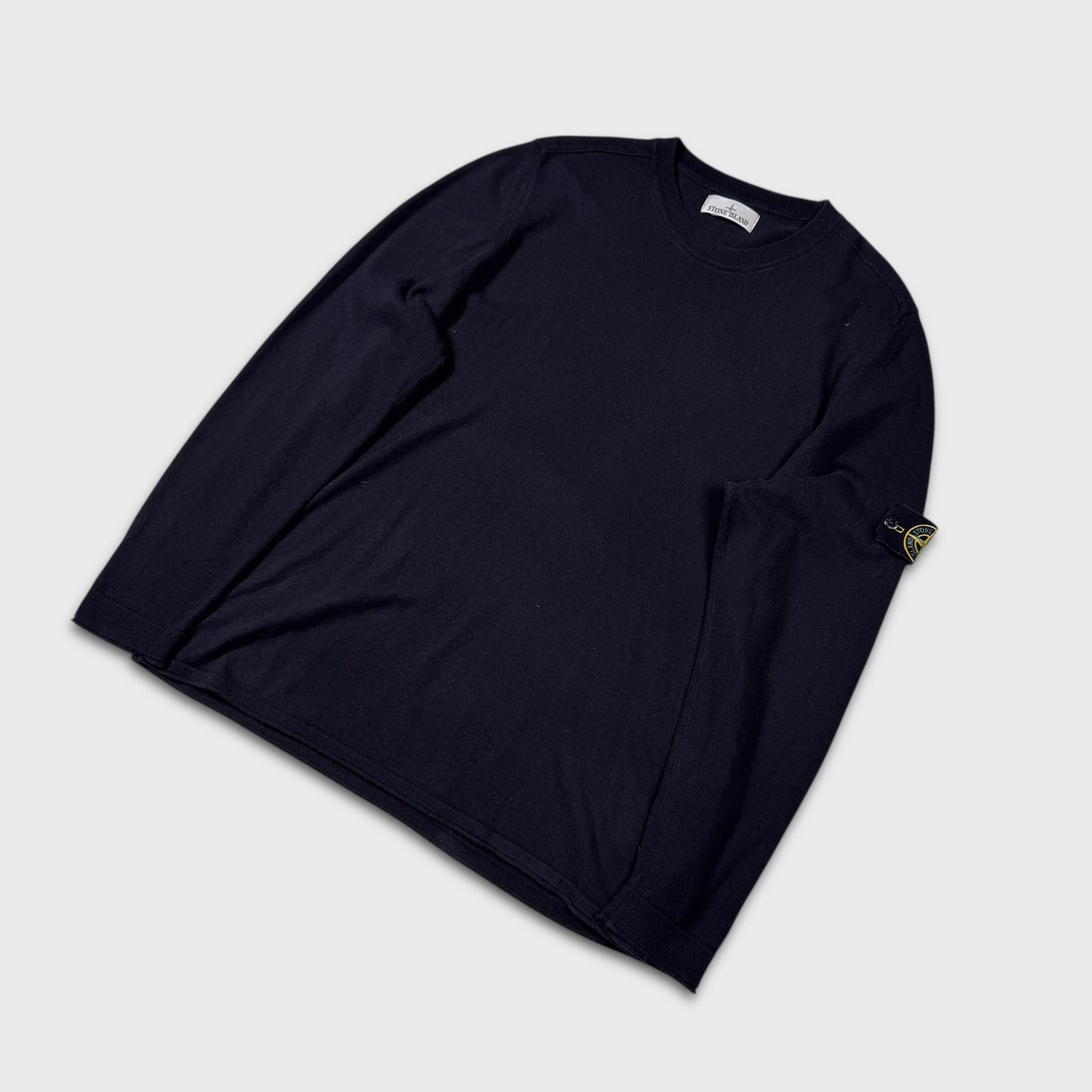 Stone Island Deep Navy Knit Jumper XXL