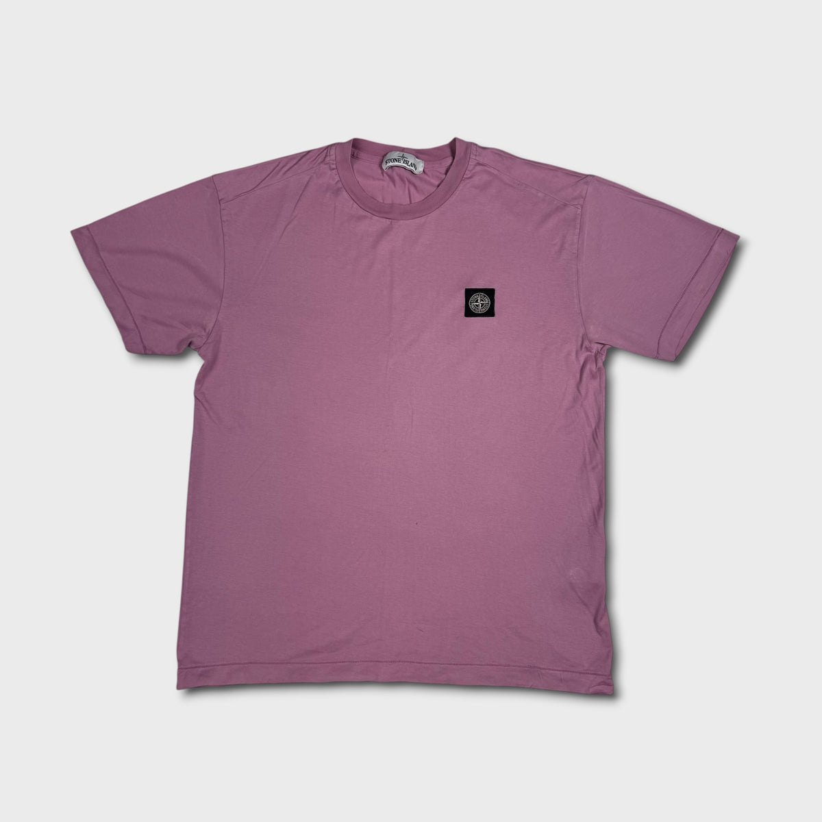 Stone Island Pink Compass T-Shirt L