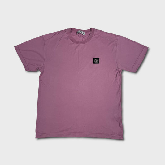 Stone Island Pink Compass T-Shirt L