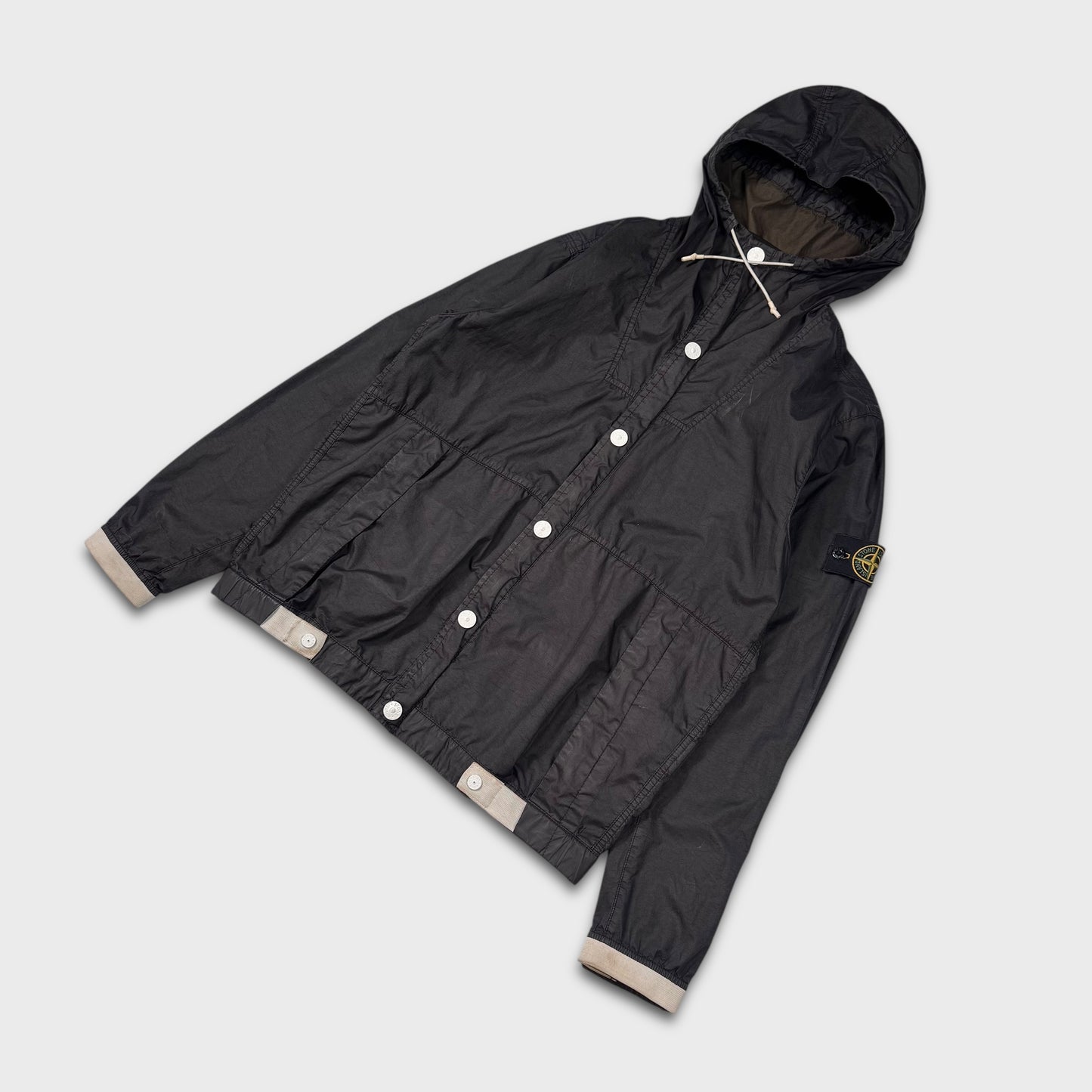 Stone Island Charcoal Membrana 3L TC Jacket L