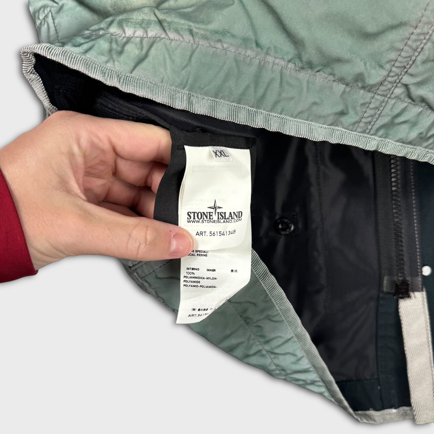 Stone Island ‘Liquid Reflective’ Special Process Jacket XXL