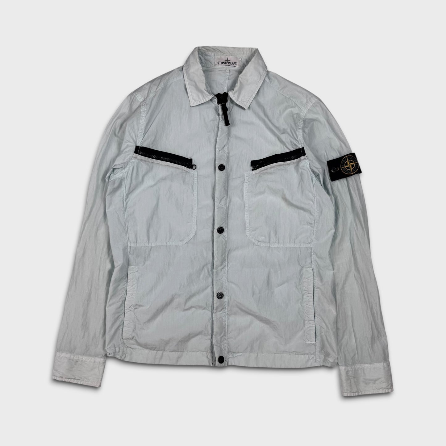 Stone Island Ice Blue Tela Overshirt M