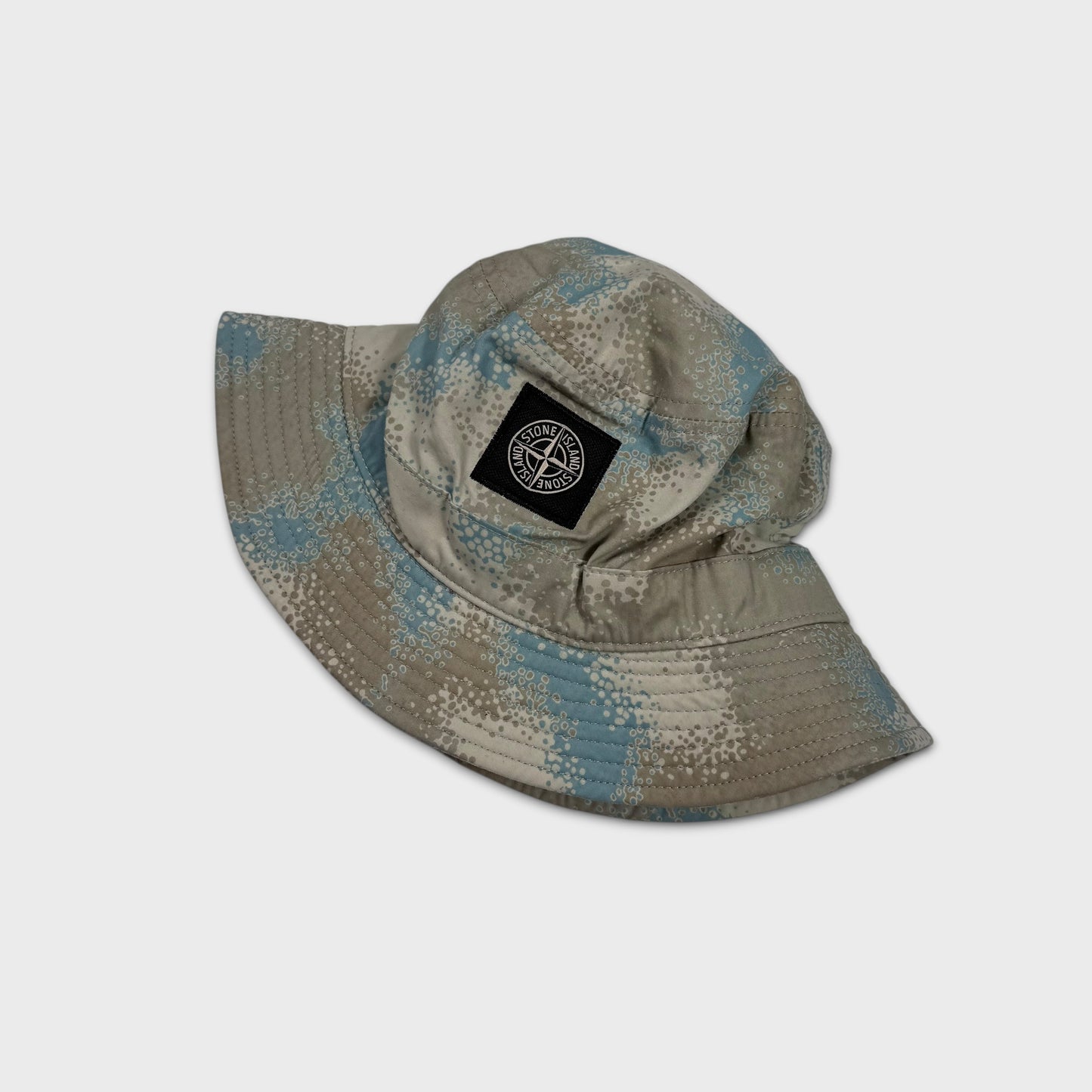 Stone Island Devore Camo Bucket Hat M