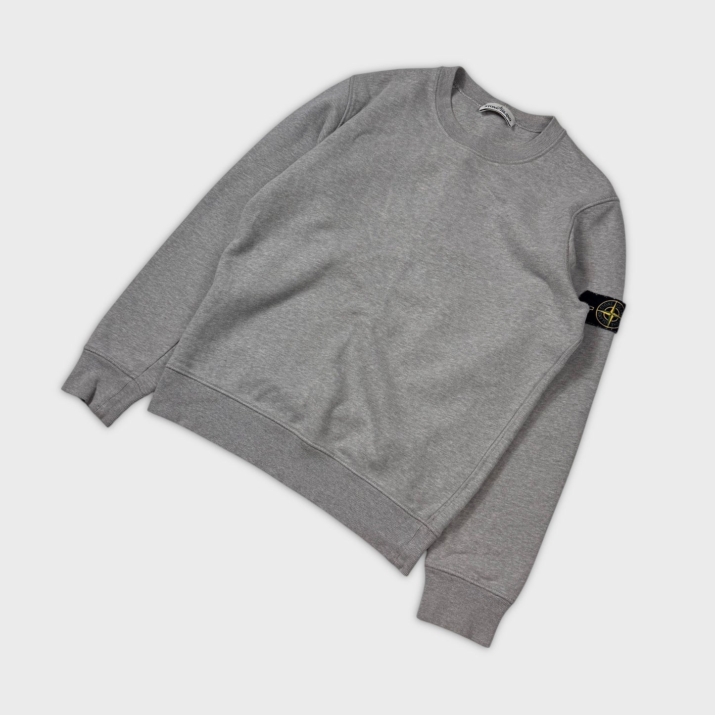 Stone Island Grey Crewneck Sweatshirt M