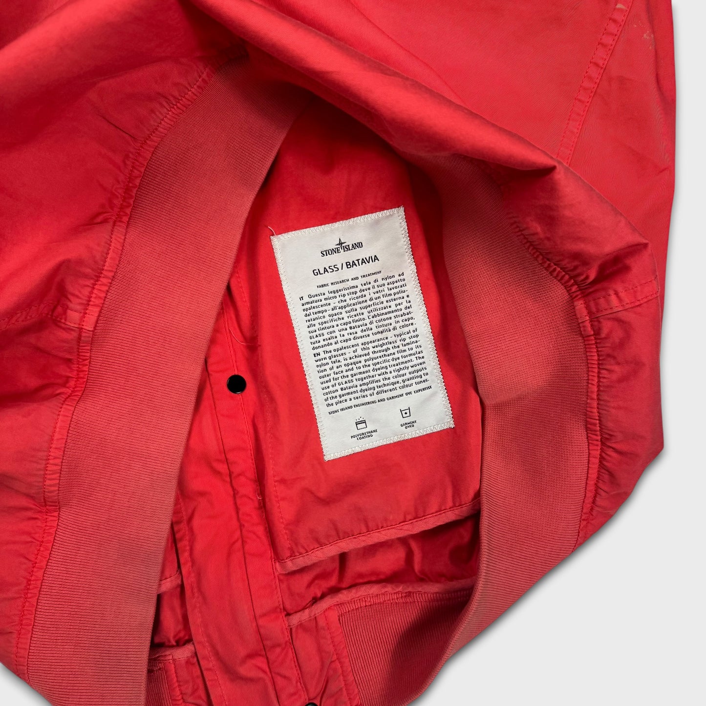 Stone Island Two-Tone Glass / Batavia Hooded Jacket XXL