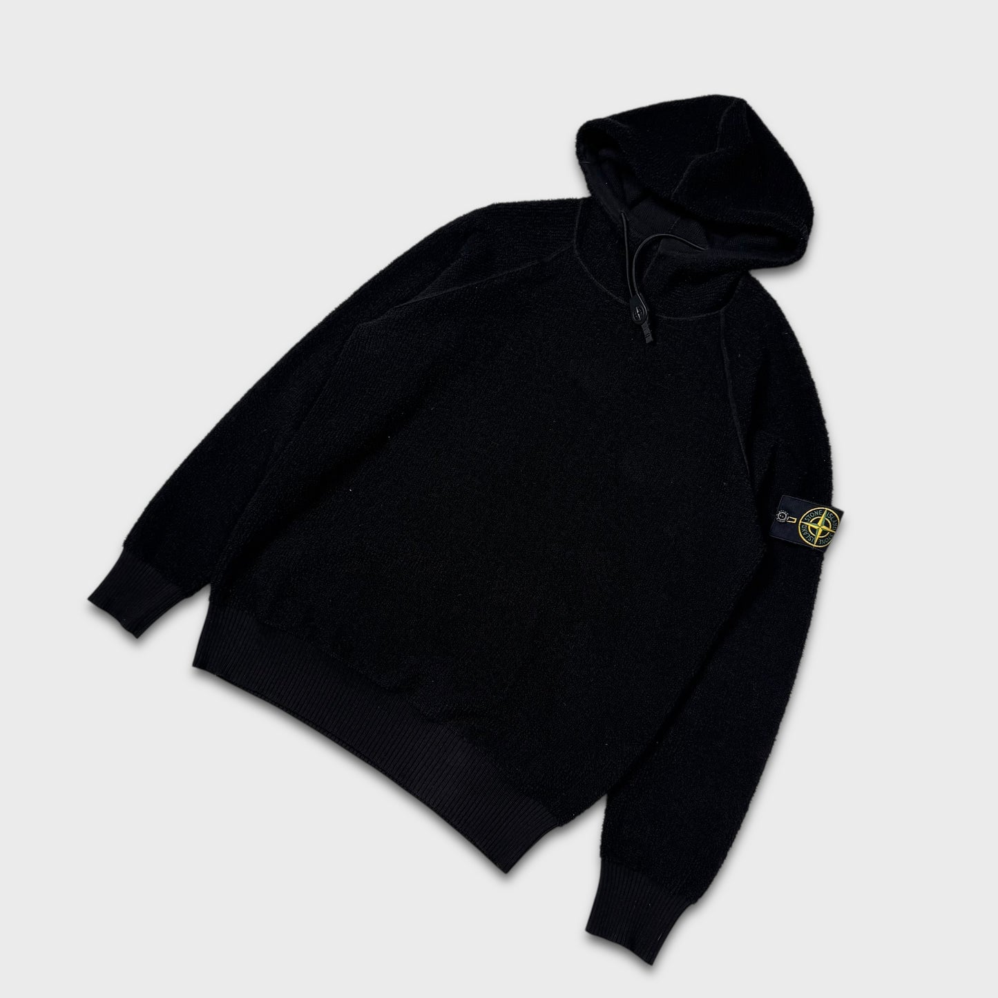 Stone Island Pile Fleece Smock Hoodie L