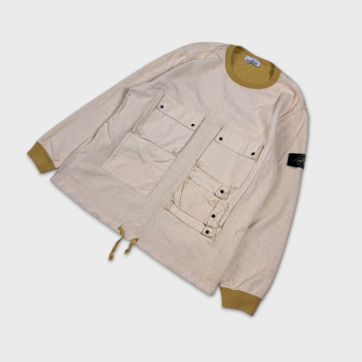 Stone Island Tela Placcata Crewneck XXL