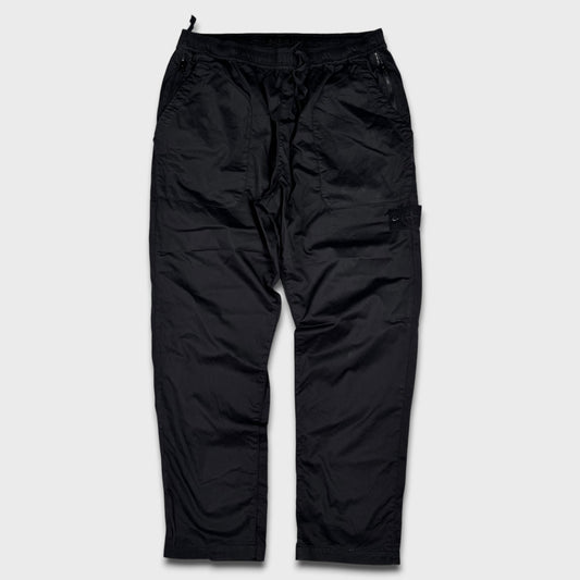 Stone Island Ghost Tela Black Cargo Pants W38