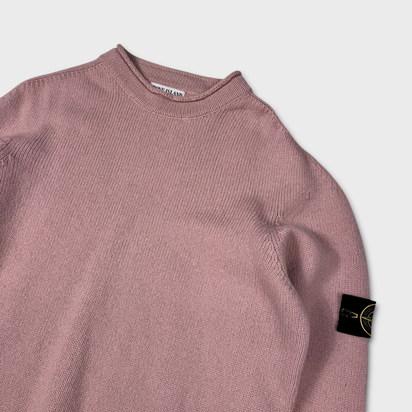 Stone Island 2000’s Dusty Pink Knit XXL