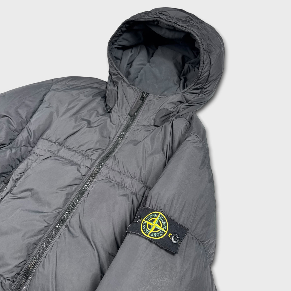 Stone Island Garment Dyed Crinkle Reps NY Down Puffer Jacker XL