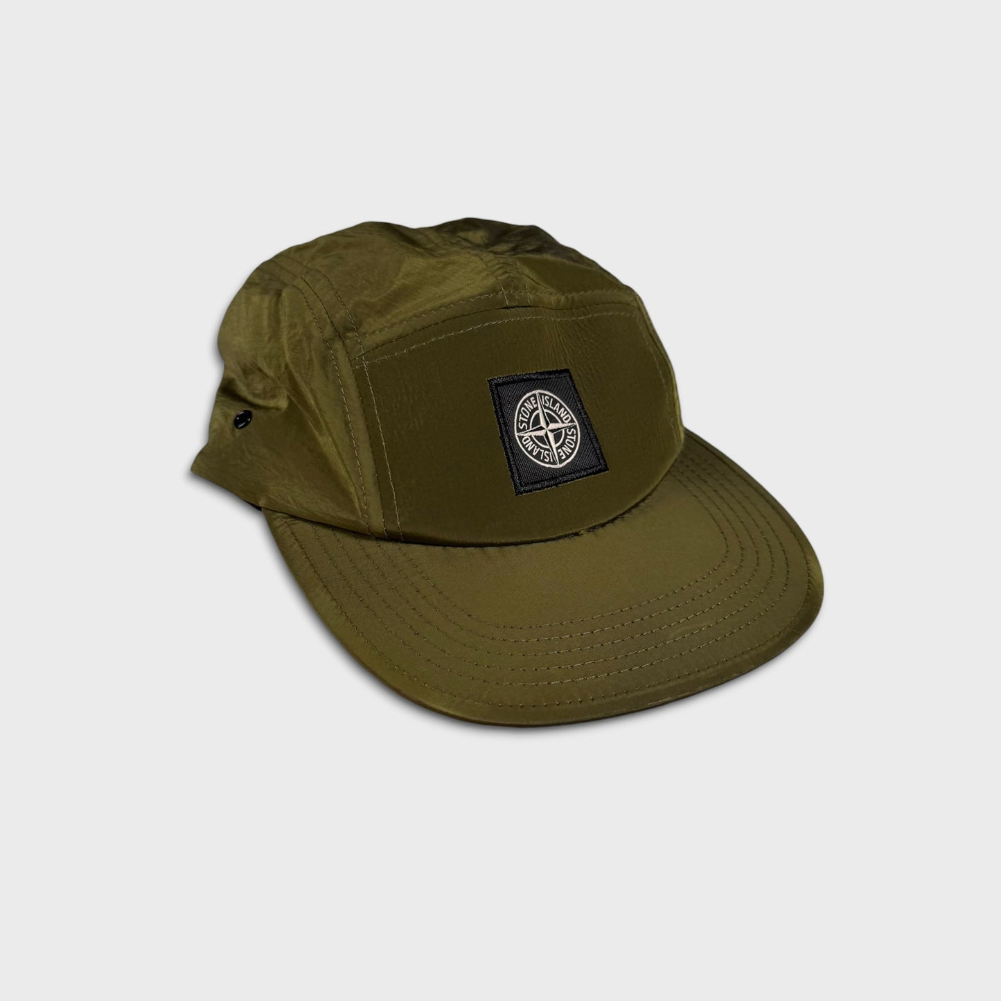 Stone Island 5-Panel Nylon Metal Cap L