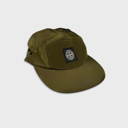 Stone Island 5-Panel Nylon Metal Cap L